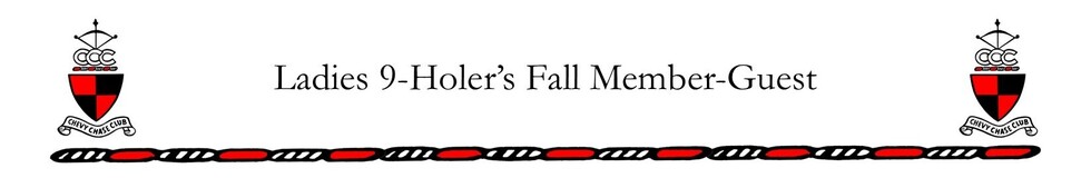 Chevy Chase Club — 9-Holers Fall Member-Guest
