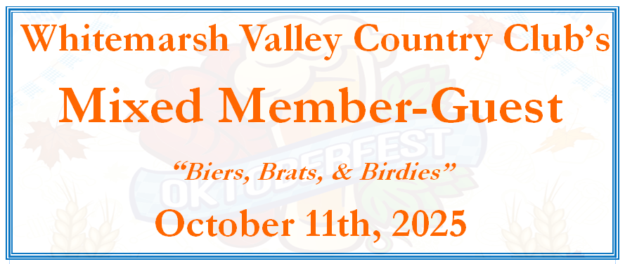 Whitemarsh Valley Country Club — Mixed Member-Guest