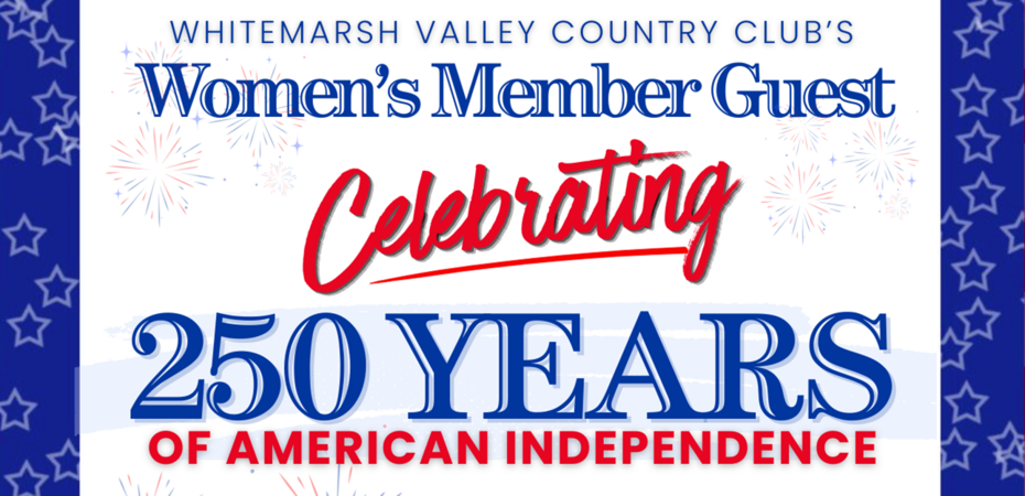 Whitemarsh Valley Country Club — Women's Member-Guest